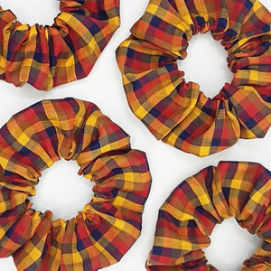 aurora plaid | scrunchie