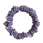 heather | wide elastic mini satin scrunchie