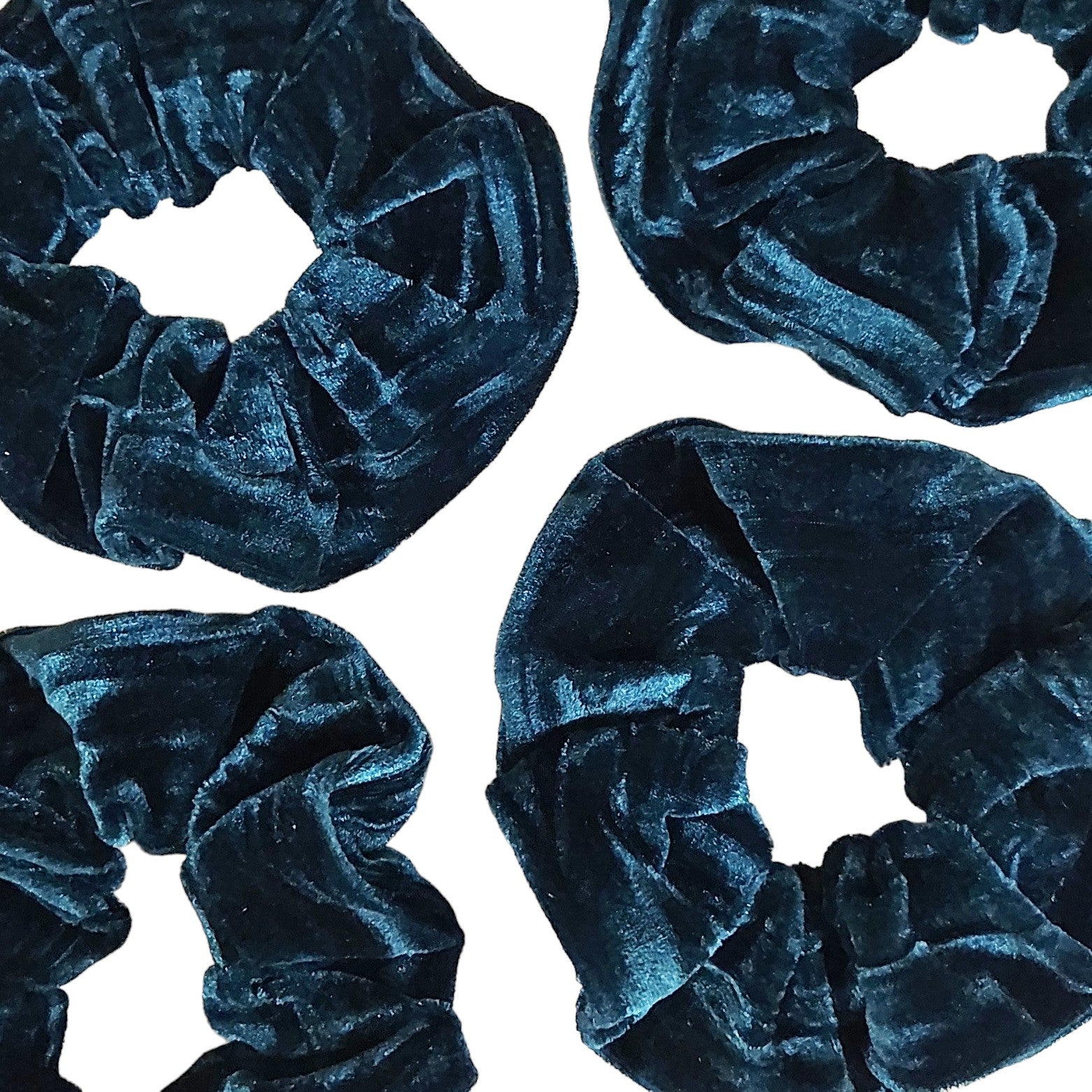 jade velvet | scrunchie