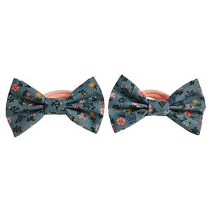blossom | bow hair tie set