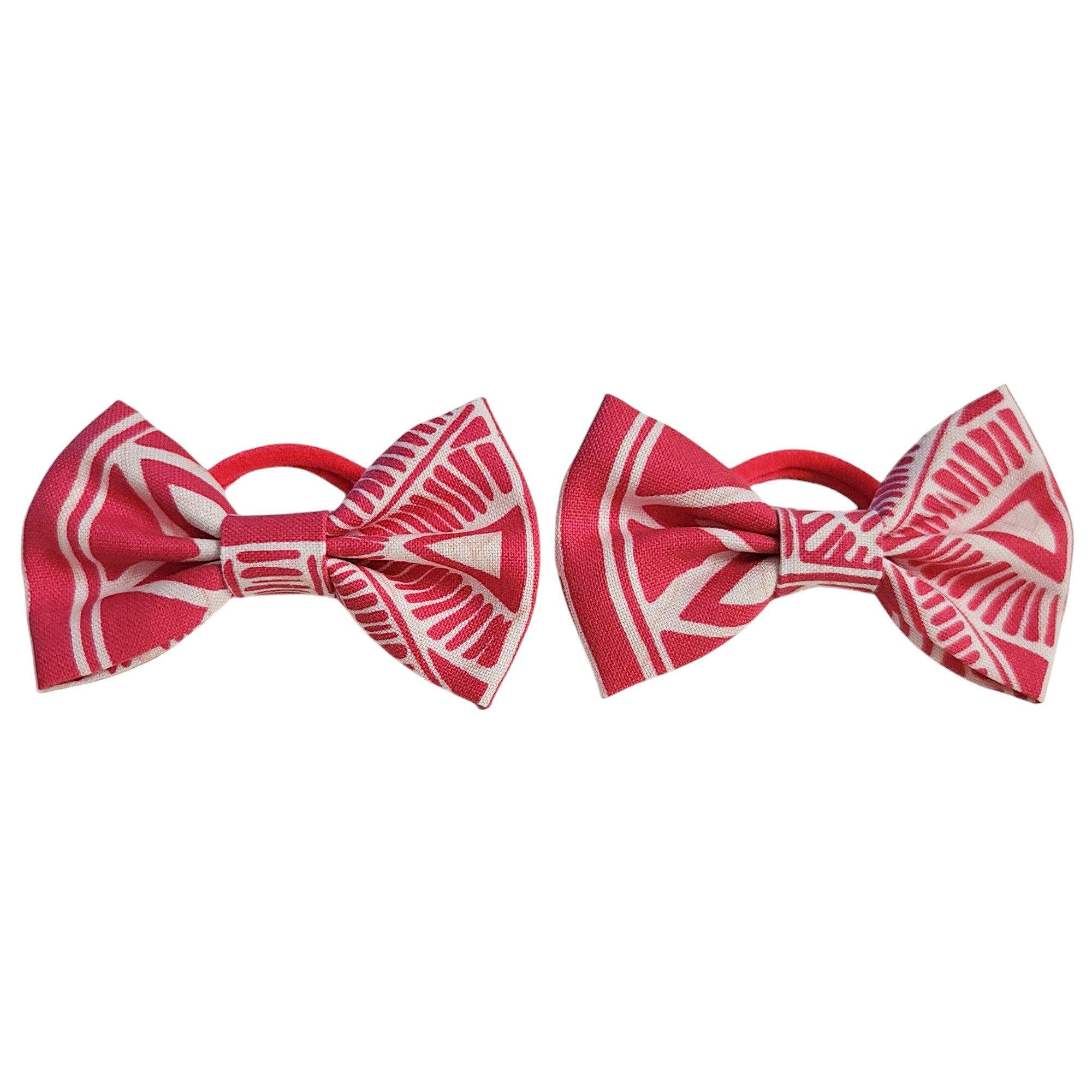 poppy | bow hair tie set
