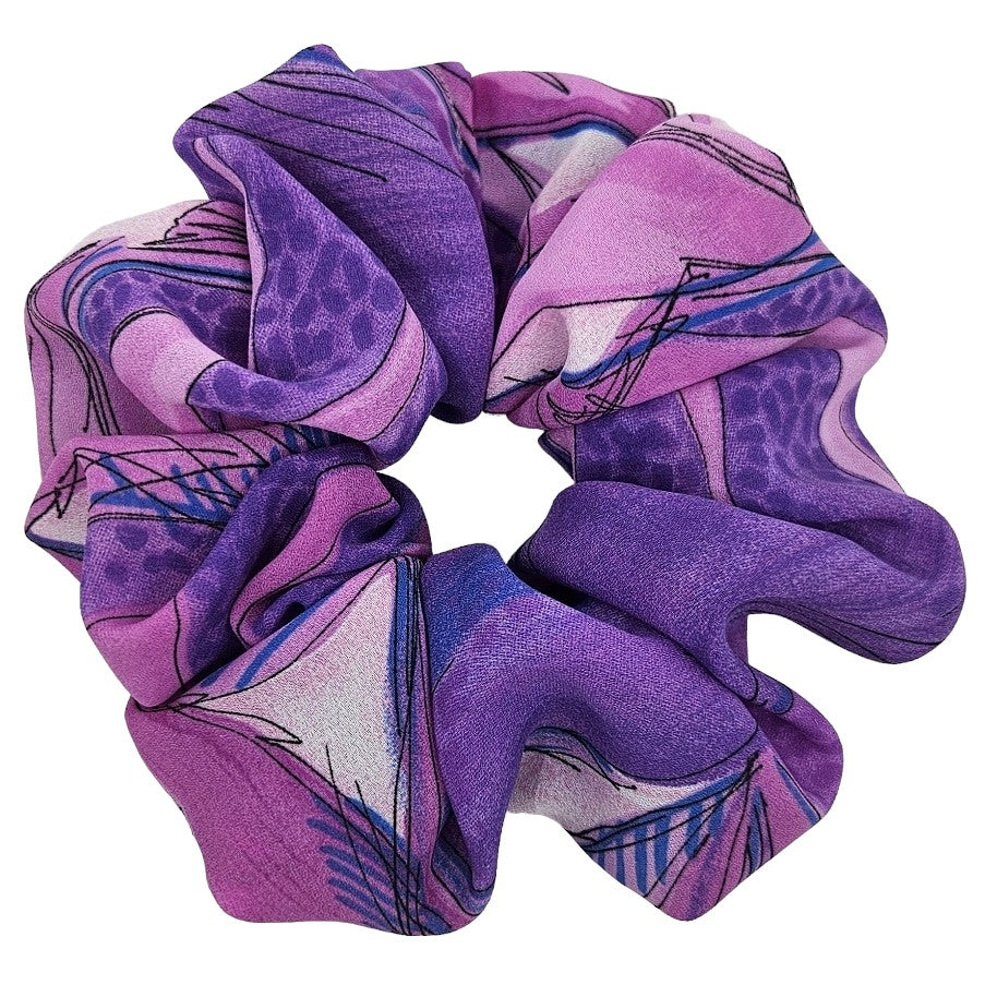 mauve | jumbo scrunchie