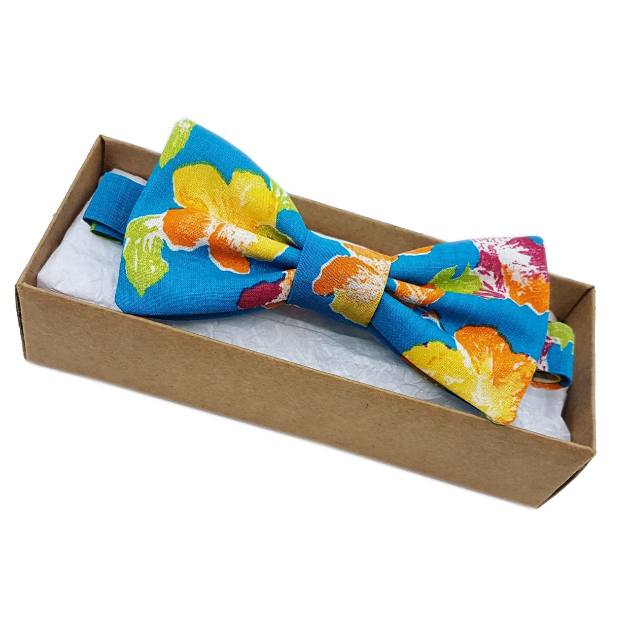 cheery hibiscus | classic bow tie
