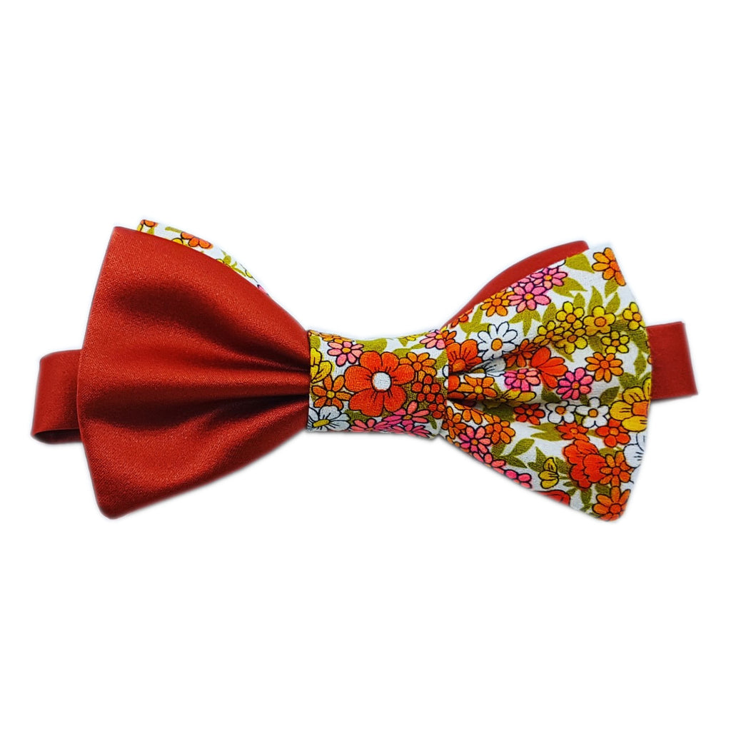 peach blossom | deluxe bow tie