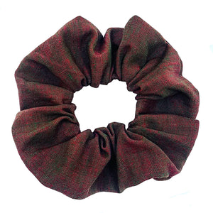 festive linen | scrunchie
