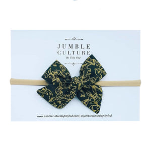 goldie | pinwheel bow headband