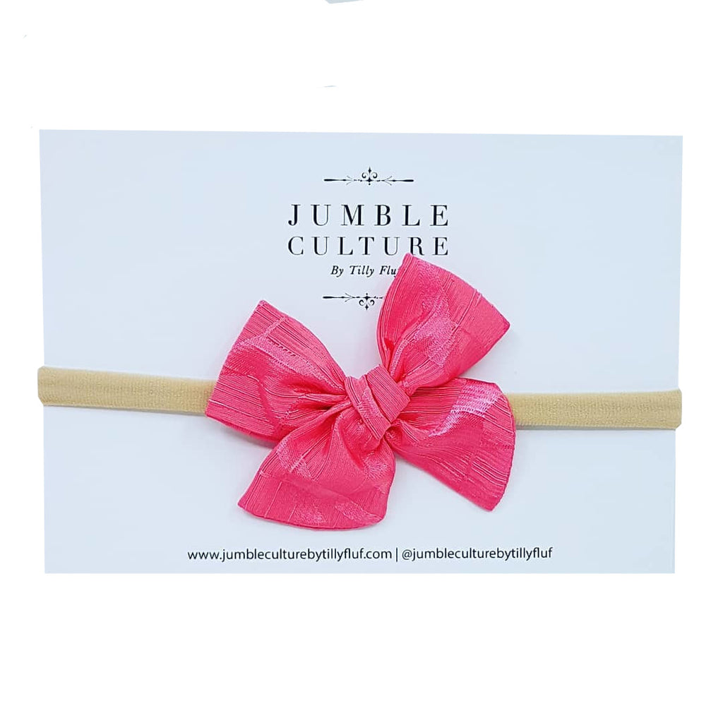 megan | pinwheel bow headband