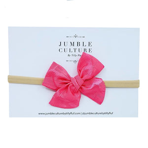 megan | pinwheel bow headband