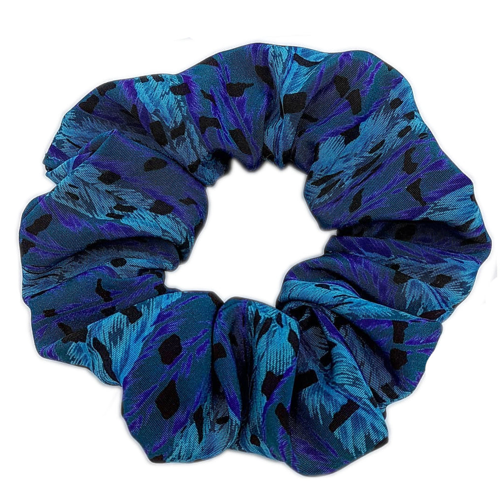 peacock | scrunchie