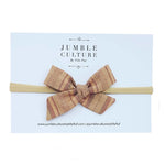 primrose | schoolgirl bow headband