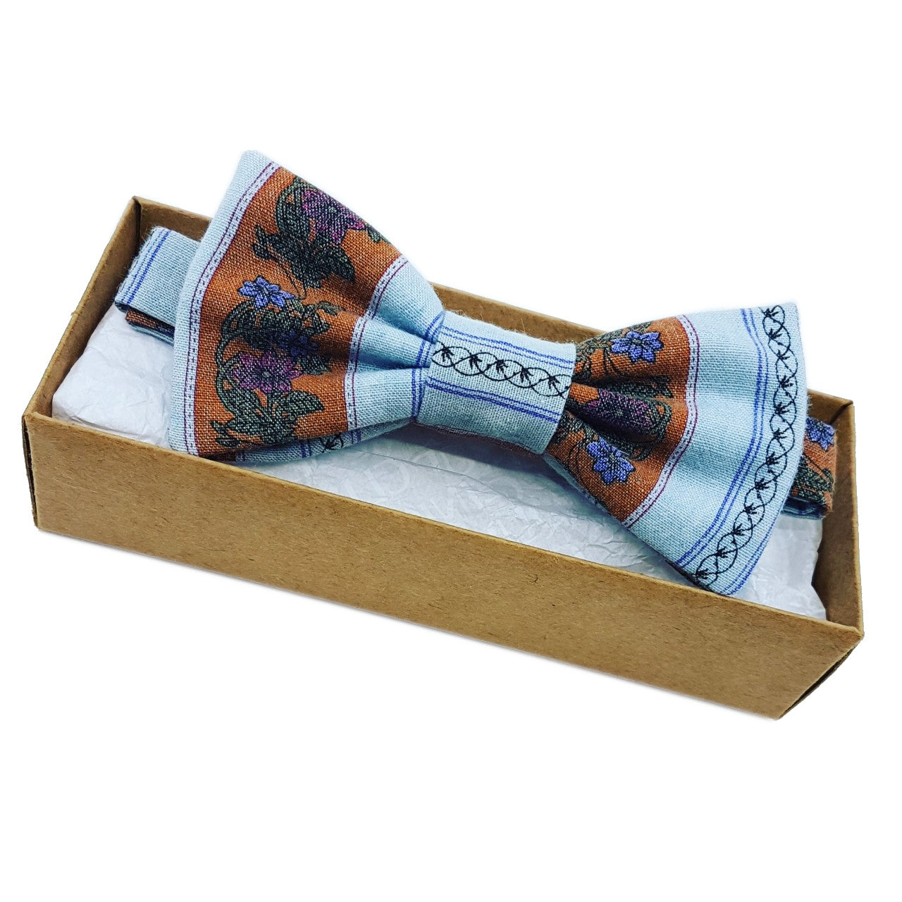 dusty bud | classic bow tie