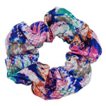 rainbow serpent linen | scrunchie